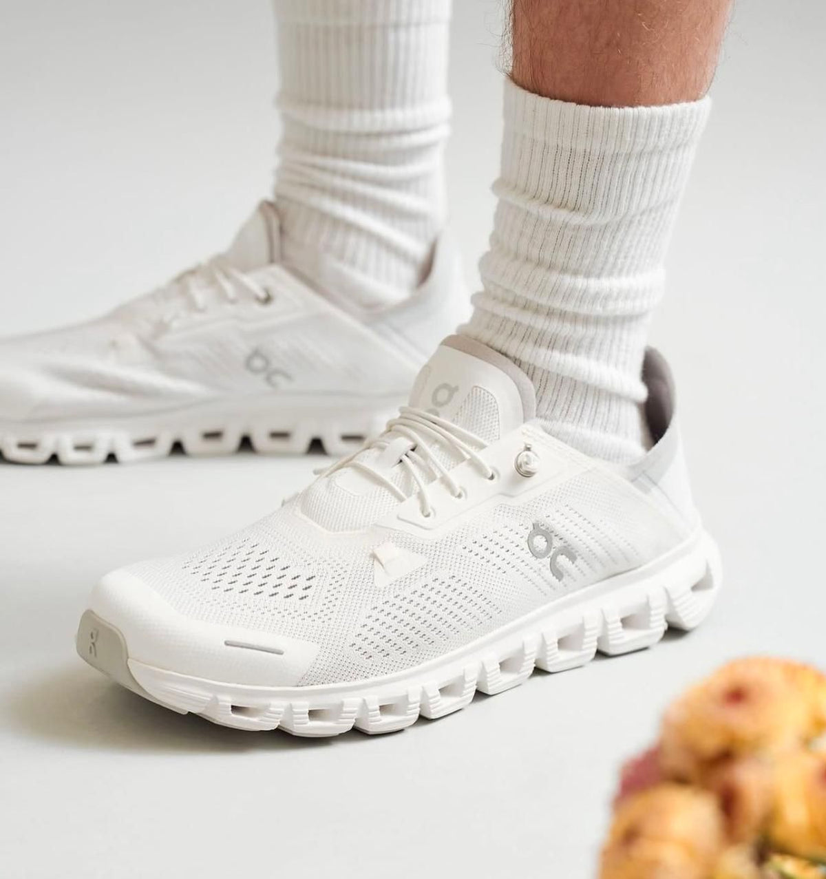 On Cloud 6 Coast Sneakers White/Glacier